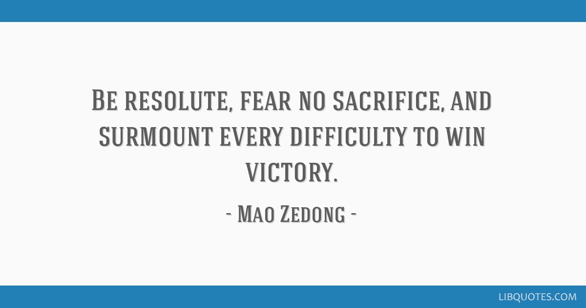 Sometimes sacrifices must be made to ensure victory. - MagicalQuote