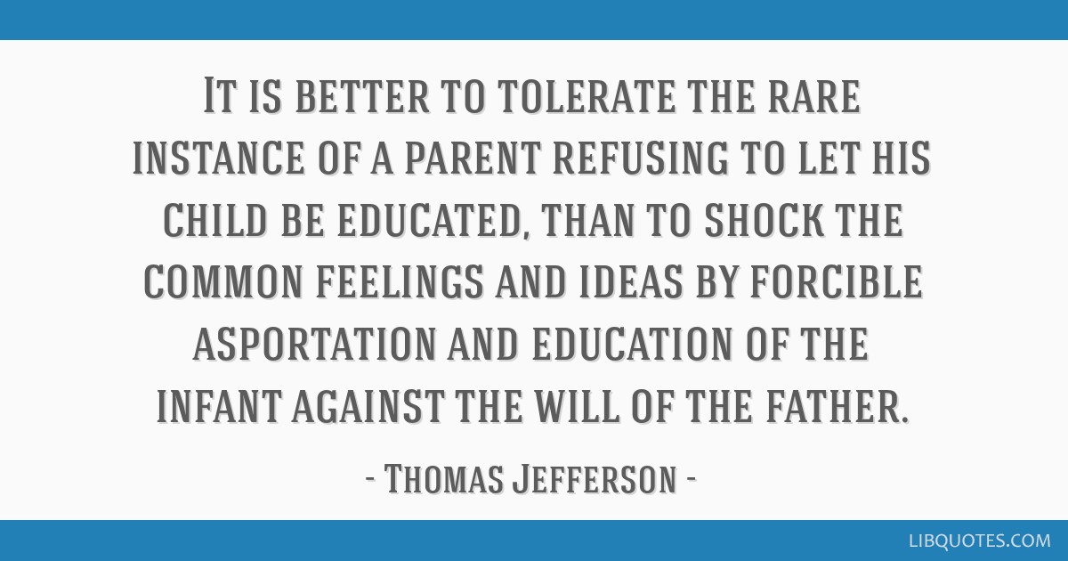 thomas jefferson quotes on education