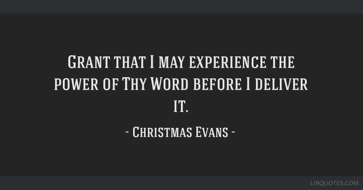 christmas evans quotes