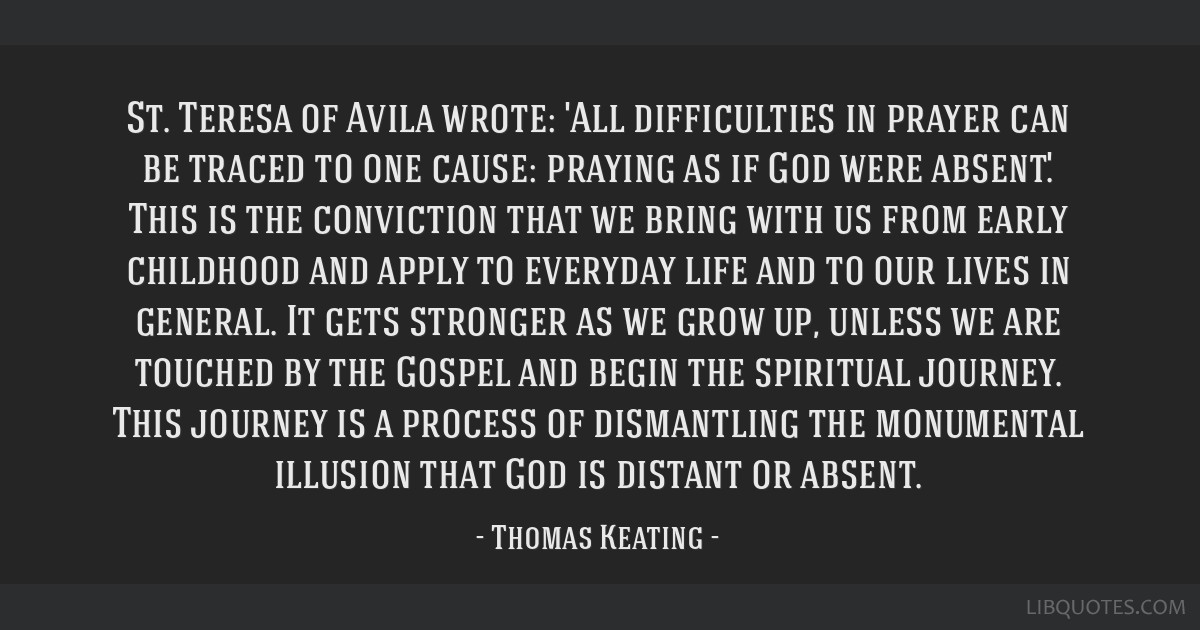 Image result for thomas keating quotes