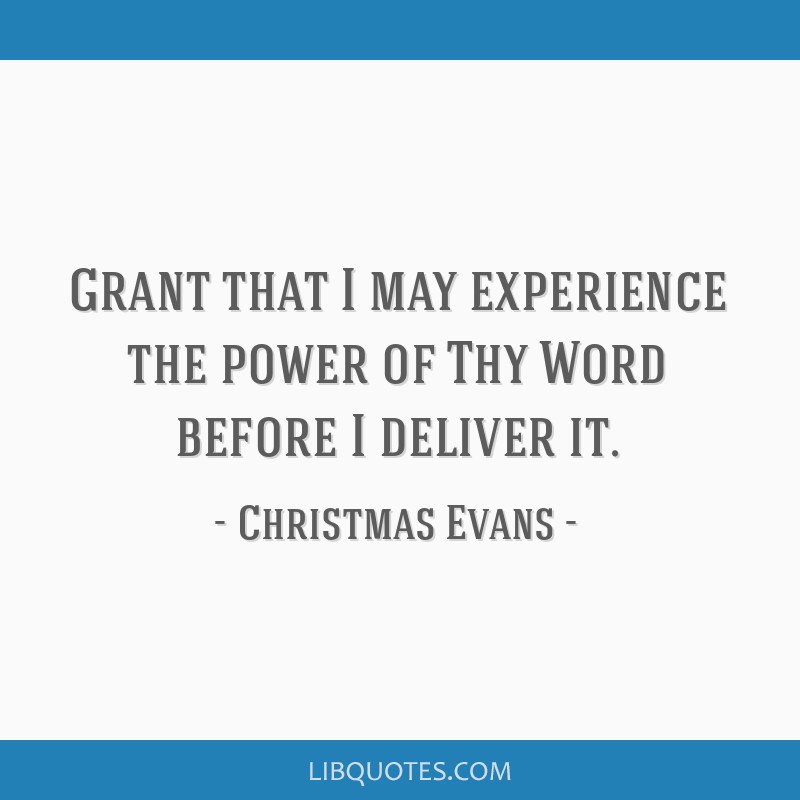 christmas evans quotes