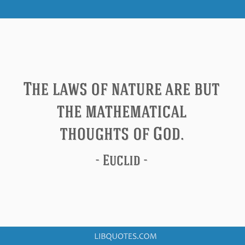 euclid mathematician quotes
