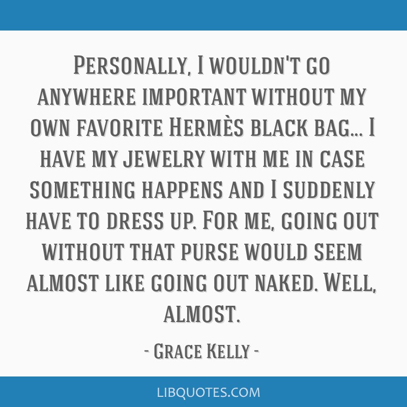 Grace Kelly's Bag In Rear Window Archives - Quintessence
