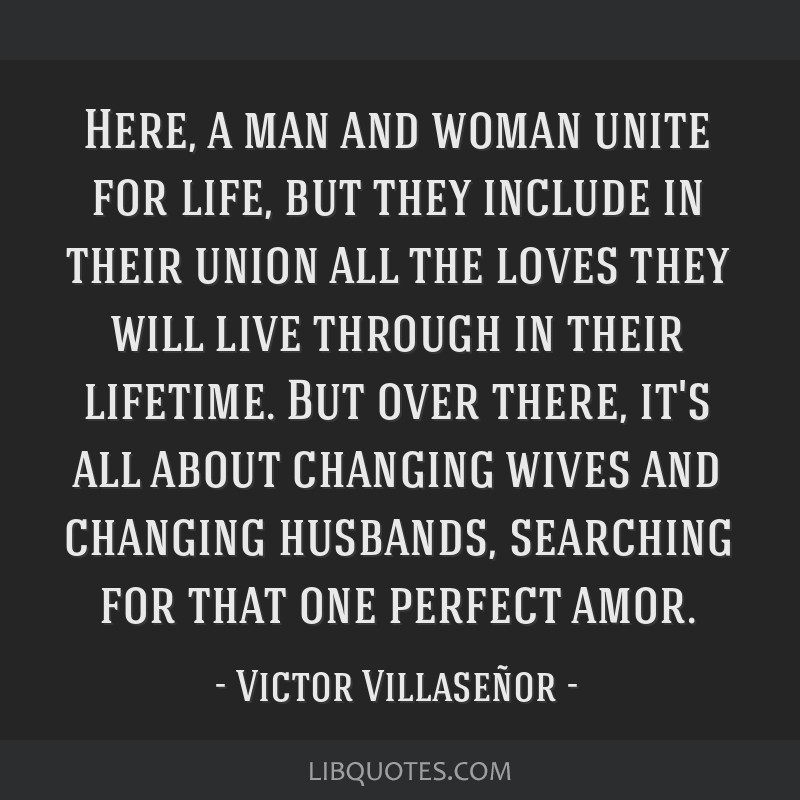They Include Here, a man and woman unite for life, but they include in...